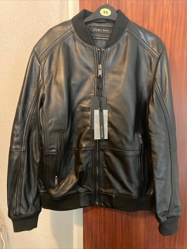 Giacca pelle nera - di, zara