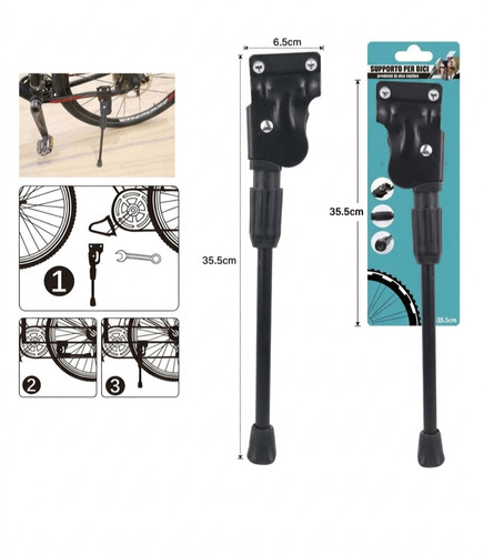 Cavalletto bicicletta laterale - cavalletto,