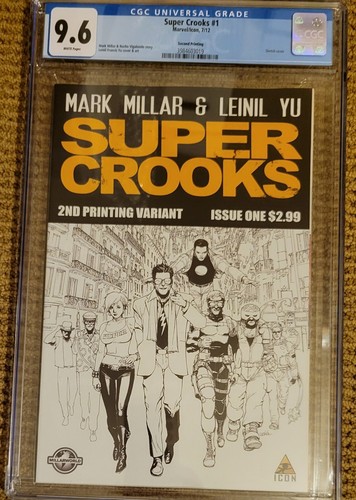 Super crooks cgc 6 2nd - super, 9.6