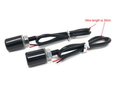 Luci bulloni targa moto per