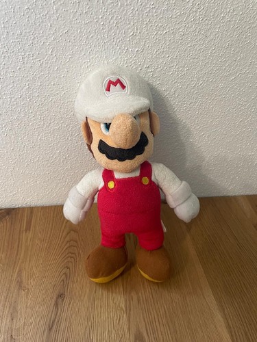 Mario berretto bianco peluche - mario,