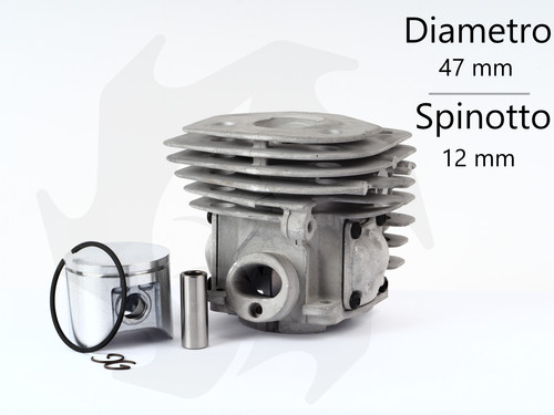 Cilindro pistone husqvarna - e,