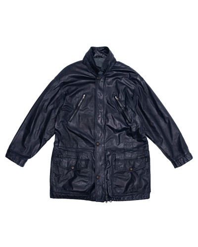 Giacca campo pelle ruffo - pelle,