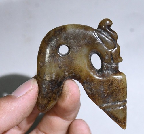 Ciondolo amuleto testa animale