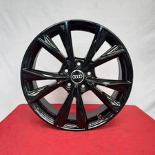 CERCHI IN LEGA 18" ORIGINALI AUDI Q3 PERSONALIZZATI COLORE NERO LUCIDO