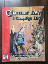 ROLEMASTER CHARACTER LAW AND