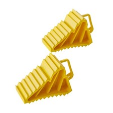 Wiltec 2x Cunei fermaruota per auto, roulotte, rimorchi capacità 2 t/coppia