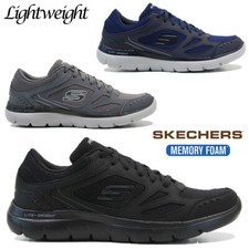 SCARPE DA GINNASTICA UOMO SKECHERS CASUAL SPORTIVE MEMORY FOAM CORSA PALESTRA PASSEGGIO MISURA