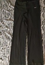 Tuta pantaloni NIKE DRI FIT donna neri S elesticizzati 