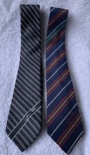 Due cravatte JEAN PATOU PARIS con vari disegni