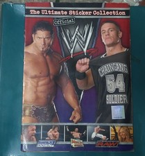Album WWE The Ultimate Sticker Collection Merlin Raw Smackdown