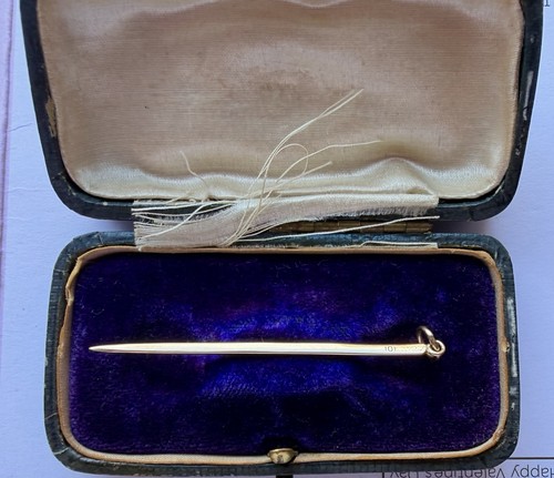 Spilla bastone oro - 10, /