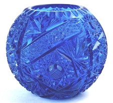 Vaso Di Vetro Blu Reale