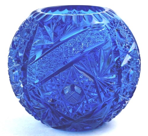 Vaso vetro blu reale - di,