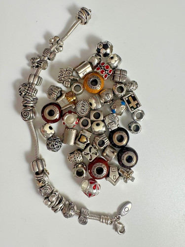 Pandora bracelet silver set - bracelet,