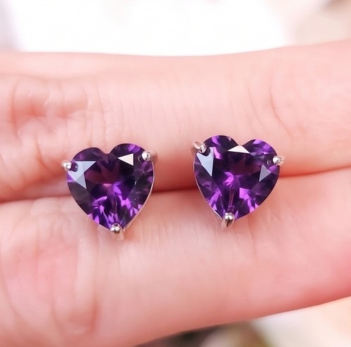 Orecchini stud cuore - stud, in