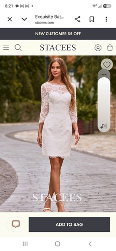 Abito sposa stacees pizzo - abito,