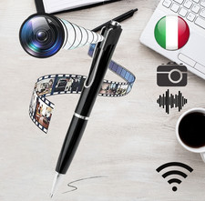 Penna Mini Camera Dispositivo Registrazione Audio/Video con Fotocamera Discreta