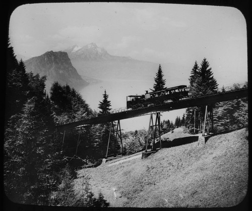 Magic lantern slide - magic,