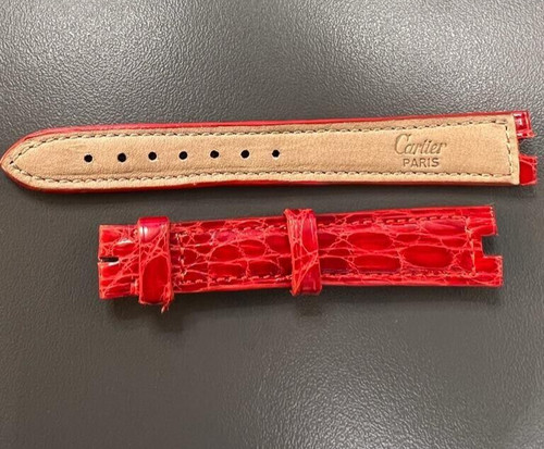 Cartier original alligator - cartier, red