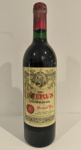 Pomerol château pétrus - pétrus, 1986