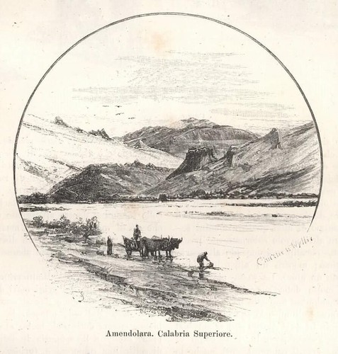 Stampa antica amendolara - antica,