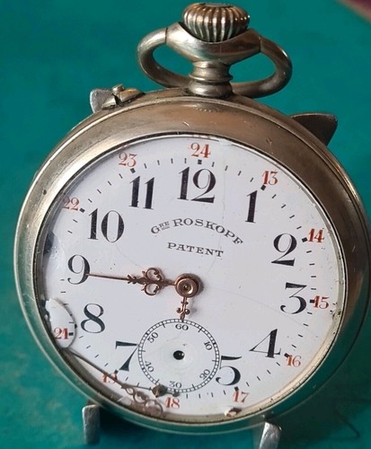 Montre gousset roskopf - à,
