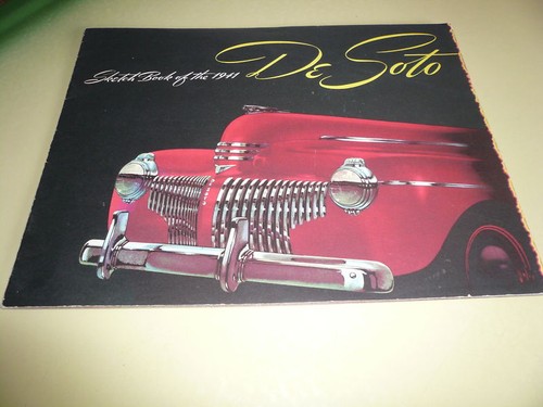 Libro schizzi desoto 1941 - desoto,