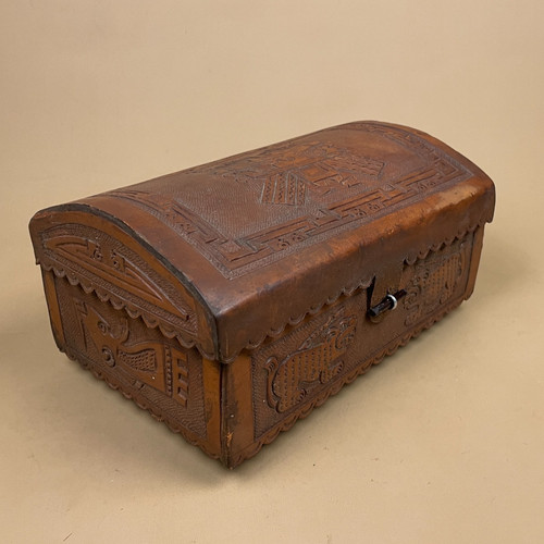 Antico bauletto rettangolare