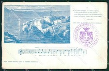 GdF Guardia di Finanza Militari Ballarini Spartito Musicale cartolina KF0158