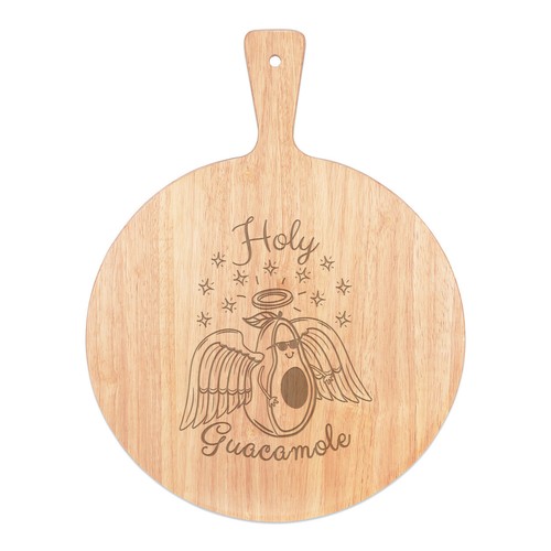Santo guacamole pizza board - guacamole,