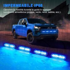 1 Lampeggiante 10 Led 18W  BLU