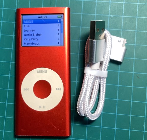 Red 4gb ipod - ipod, nano