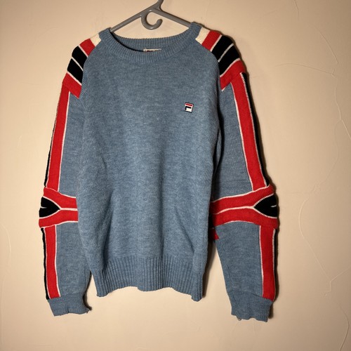 Maglione sportivo vintage fila - maglione,