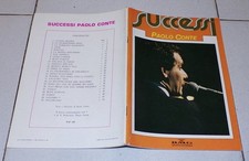 Spartiti PAOLO CONTE Successi – BMG Ricordi 1988 Songbook 25 brani + testi