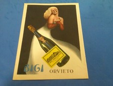 PUBBLICITA' 1955 VINO BIGI ORVIETO,MOTO VELO MOSQUITO 515 GARELLI WERBUNG ADVERT