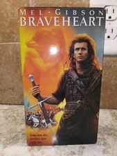 BRAVEHEART Mel Gibson VHS