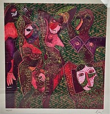 Enrico Baj Les Demoiselles