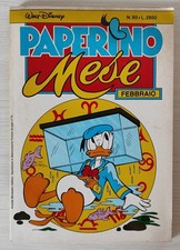 PAPERINO MESE N.80 super almanacco seconda serie II a 2a mondadori 1987 disney