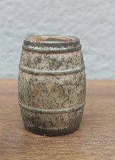 Botte presepe in resina per  ambientazione bottaio vino pastori presepe