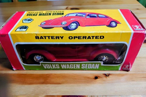 Bandai tinplate volkswagen - tinplate,