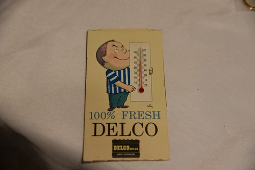 Termometro vintage nos delco - termometro,