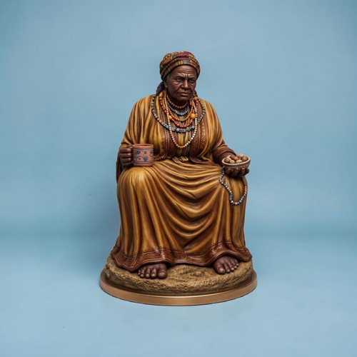 Donna africana silicone stampo - donna,