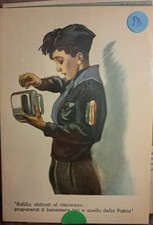 CARTOLINA PUBBLICITARIA  CARIPLO  BALILLA DUDOVICH  NV FG