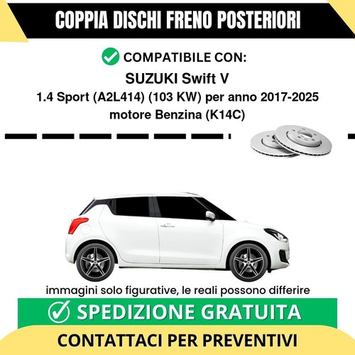 Coppia dischi freno - coppia, posteriori
