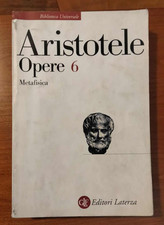 aristotele - opere 6 -  metafisica - laterza
