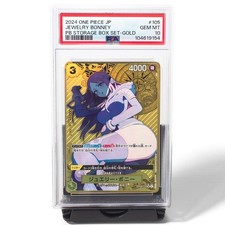 One Piece PSA10 JEWELRY BONNEY GOLD PROMO OP08-105 (JAP)