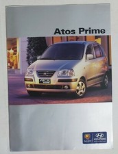 09221 Depliant Auto - Hyundai Atos Prime - 2003