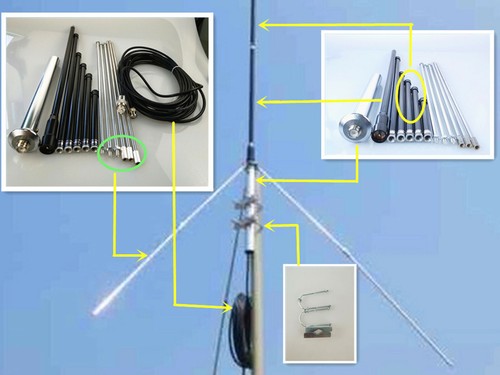 Trasmettitore antenna in - trasmettitore, fm