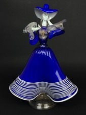 SCULTURA DAMA IN VETRO DI
